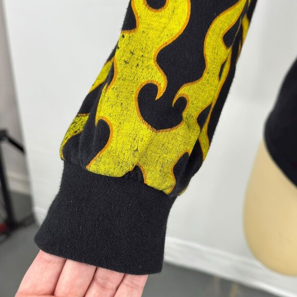 Gas Monkey Garage GMG flames long sleeve graphic tee shirt Dallas Texas men’s - Picture 7 of 8